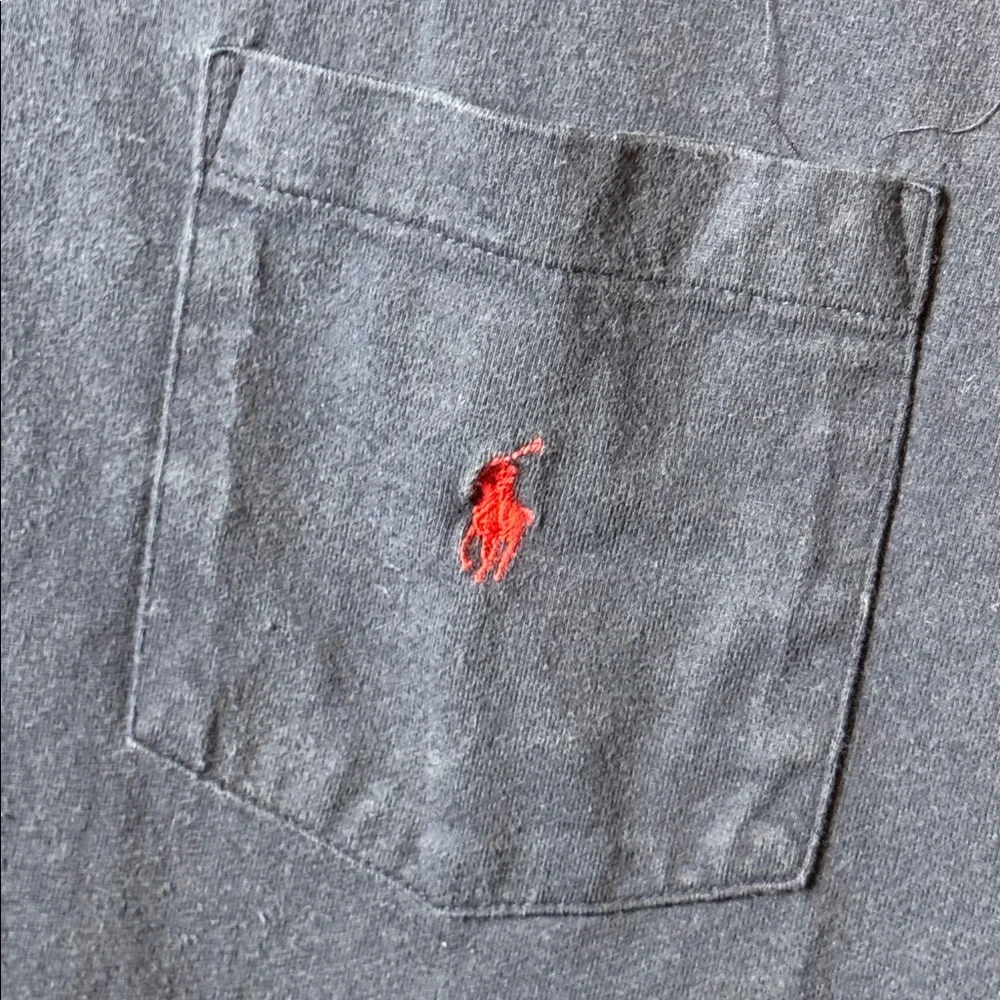 Ralph Lauren‎ Polo Dark Blue Cotton Shirt - Youth Large